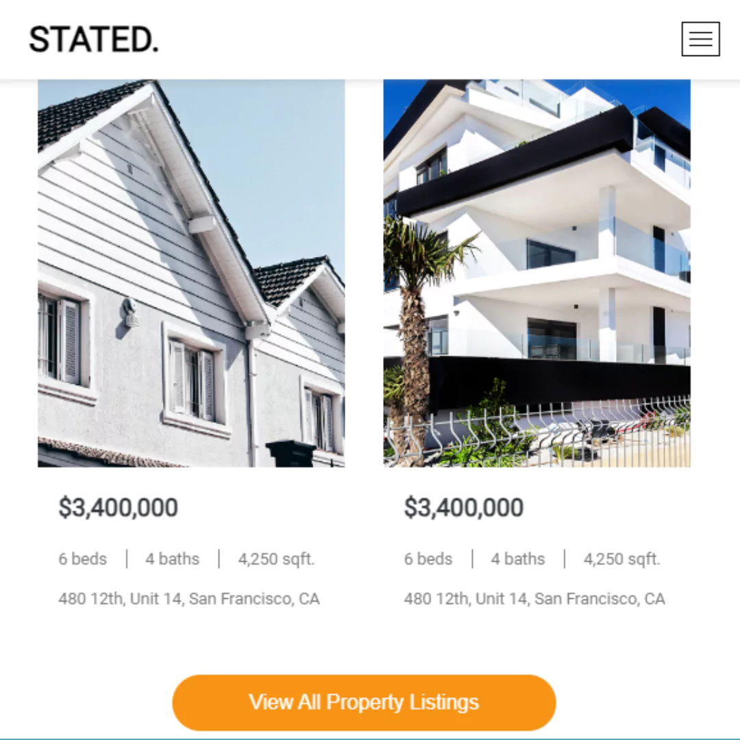 Responsive Real Estate Landing Page using html css and javascript.webp